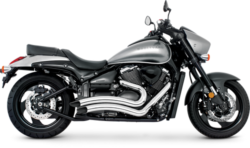 Exhaust Radius Chrome Suz