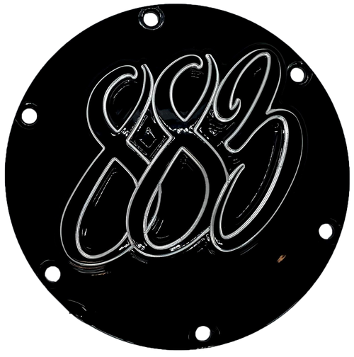 883 Derby Cover Sportster  Black