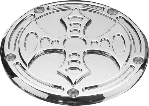 Billet Derby Cover Bad Axe Chrome Billet Derby Cover Bad Axe Chrome