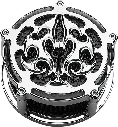Billet Air Cleaner Ace's Wild Chrome Billet Air Cleaner Ace's Wild Chrome