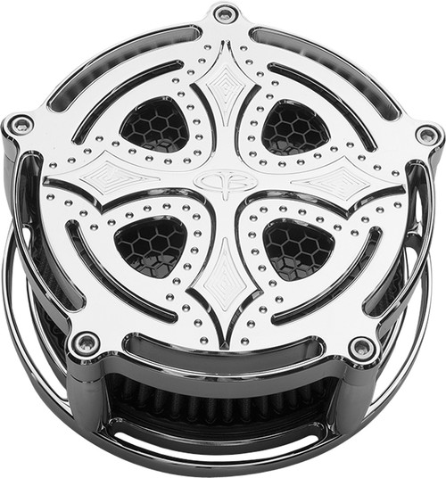 Billet Air Cleaner Dark Side Chrome Billet Air Cleaner Dark Side Chrome