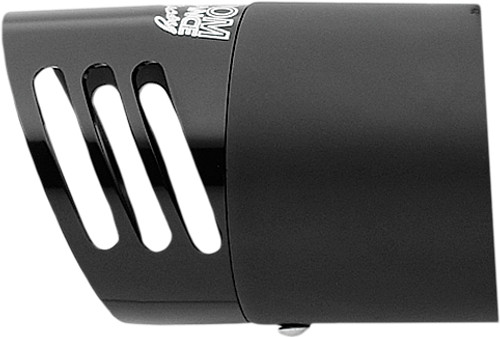 Racing Slip On Black W/Black Tip 4" HD00353 Racing Slip On Black W/Black Tip 4" HD00353