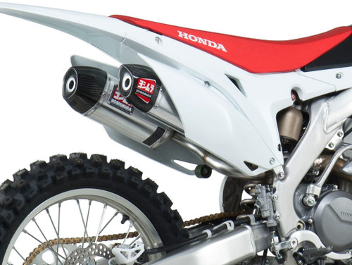 Rs 9 Header/Canister/End Cap Exhaust Dual Slip On Ss Al Cf 225812H320