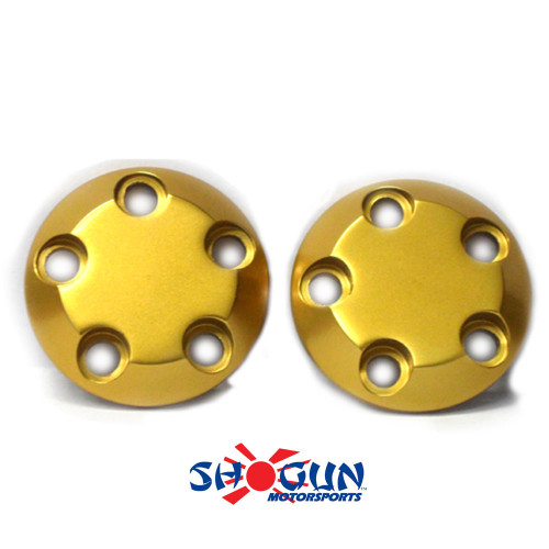 Frame Sliders End Carbon Gold