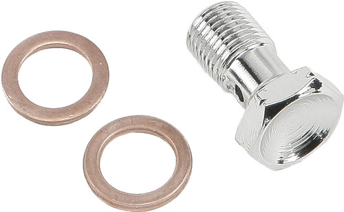 Banjo Bolt Chrome 10mmx1.0 Short Banjo Bolt Chrome 10mmx1.0 Short