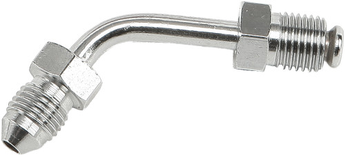 Jic To 3 Tube Adapter 60 Degree Chrome 3/8" Jic To 3 Tube Adapter 60 Degree Chrome 3/8"