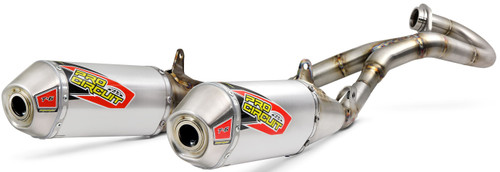 T 6 Dual Exhaust System Hon Crf450r '19 20 T 6 Dual Exhaust System Hon Crf450r '19 20