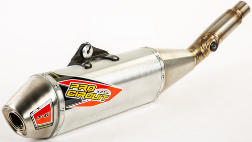 T 6 Stainless Slip On Silencer Kx450f '19 22 T 6 Stainless Slip On Silencer Kx450f '19 22