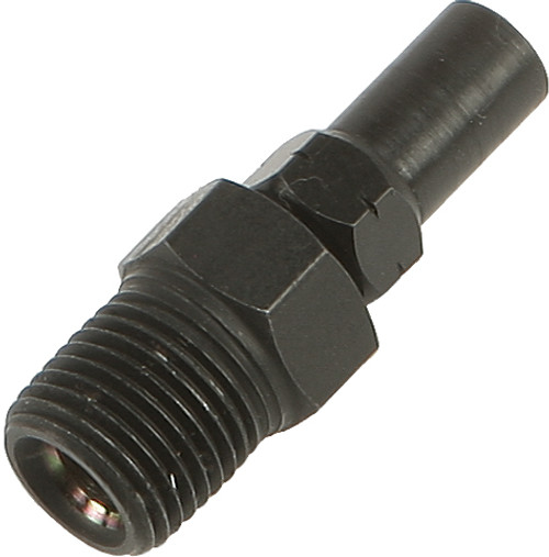 Sniper 2 Npt Straight Male Adapter Black 1/8" Sniper 2 Npt Straight Male Adapter Black 1/8"