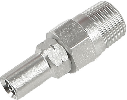 Sniper 2 Npt Straight Male Adapter Stainless 1/8" Sniper 2 Npt Straight Male Adapter Stainless 1/8"