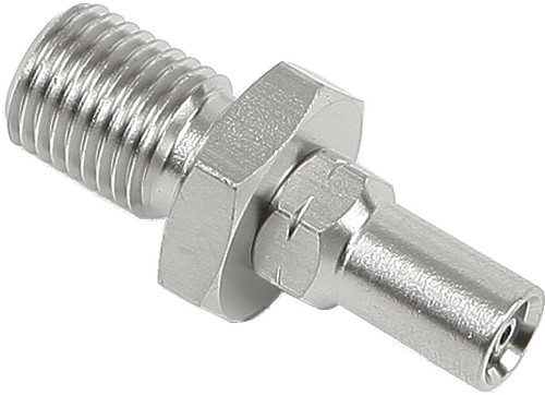 Sniper 2 Straight Male Adapter Stainless 3/8 24 Sniper 2 Straight Male Adapter Stainless 3/8 24
