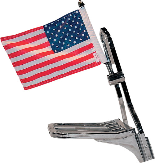 Usa 6x9 Flag And Mount For Square Sissy Bar Usa 6x9 Flag And Mount For Square Sissy Bar