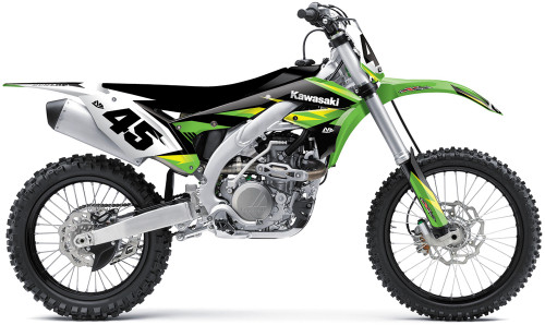 2016 Amped Kawasaki Graphics Kit N40-3758 2016 Amped Kawasaki Graphics Kit N40-3758