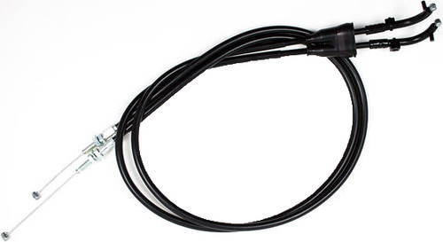 Black Vinyl Throttle Cable Set Black Vinyl Throttle Cable Set
