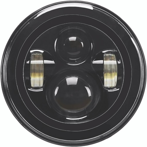 High Definition 7" Led Headlight Black