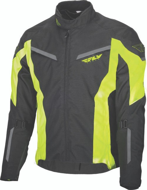 Strata Jacket Hi Vis/Black Lg