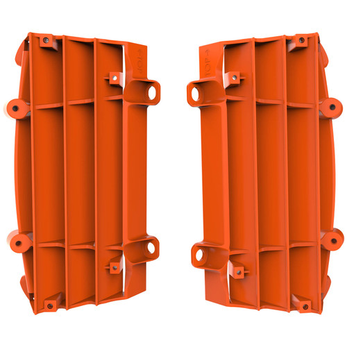 Radiator Louvers Ktm Orange