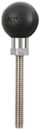 Base W/1/4" 20 Hole Hex & 1" Ball