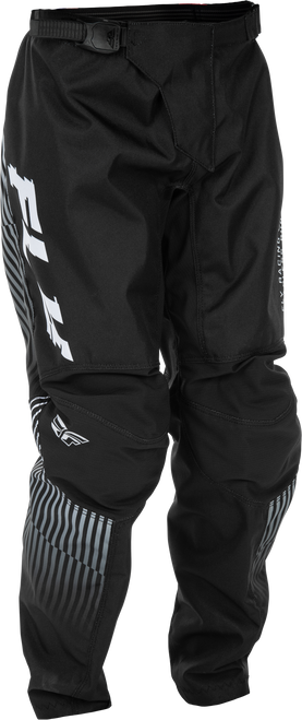 Youth F 16 Pants Black/White Sz 24