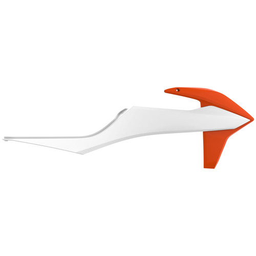 Radiator Shrouds Orange/White