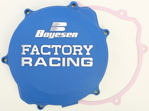 Factory Racing Clutch Cover Blue CC-32AL Factory Racing Clutch Cover Blue CC-32AL