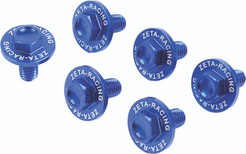 Fork Guard Bolt Kaw Blue Fork Guard Bolt Kaw Blue