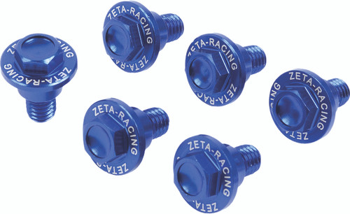 Fork Guard Bolt Husq Blue Fork Guard Bolt Husq Blue