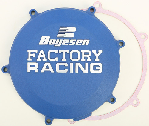 Factory Racing Clutch Cover Blue CC-18AL