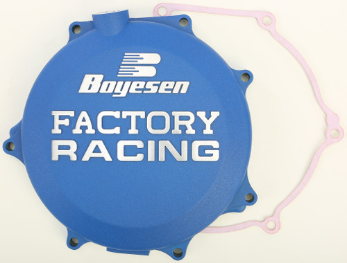 Factory Racing Clutch Cover Blue CC-18L