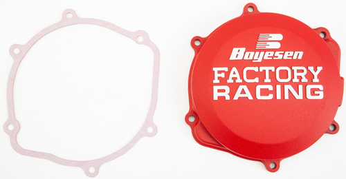 Factory Racing Clutch Cover Red CC-07CR