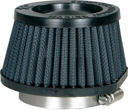 Single Flange Racing Flame Arrestor (Black) 59-2042RK Single Flange Racing Flame Arrestor (Black) 59-2042RK