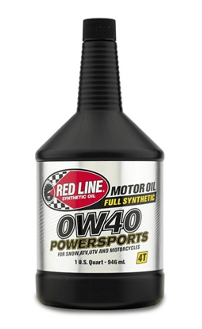 Redline Powersports 0w40 1qt