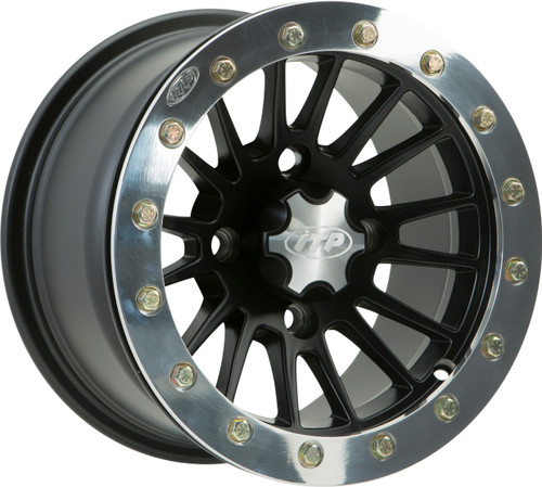 Sd Sngl Bdlk 14x7 4/110 5+2 M.Blk   Polished Ring Sd Sngl Bdlk 14x7 4/110 5+2 M.Blk   Polished Ring