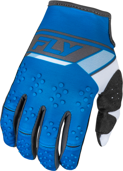Kinetic Prix Gloves Bright Blue/Charcoal Md