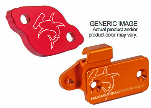 Master Cylinder Cover Front Black