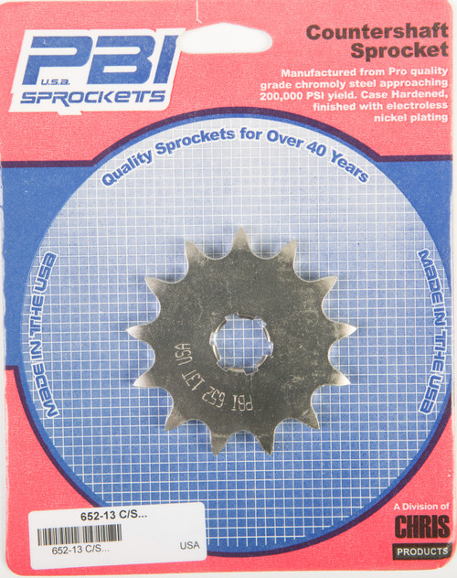 Front Cs Sprocket Steel 13t 520 Kaw/Suz/Yam Front Cs Sprocket Steel 13t 520 Kaw/Suz/Yam