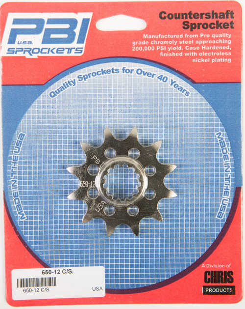 Front Cs Sprocket Steel 12t 520 Kaw/Suz Front Cs Sprocket Steel 12t 520 Kaw/Suz