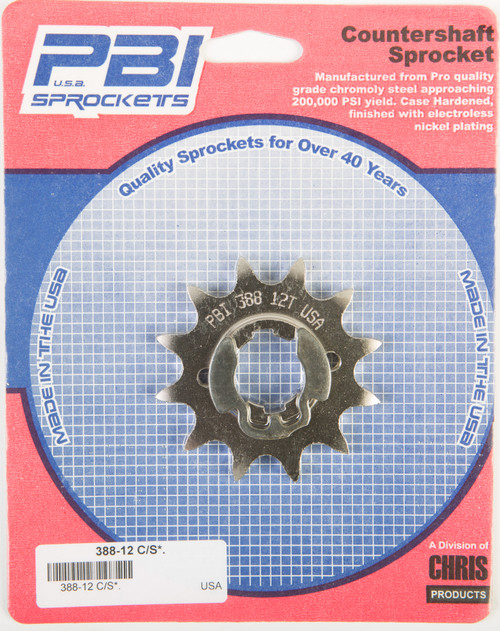Front Cs Sprocket Steel 12t 520 Hon 388-12 Front Cs Sprocket Steel 12t 520 Hon 388-12