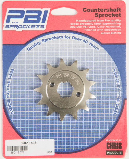 Front Cs Sprocket Steel 13t 520 Hon 350-13