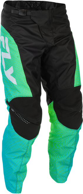 F 16 Pants Aqua/Black/White Sz 40