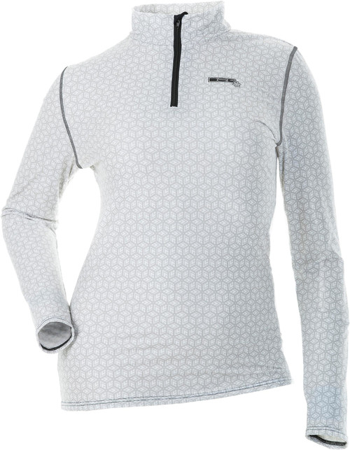 D Tech Base Layer Shirt White Snowflake Sm