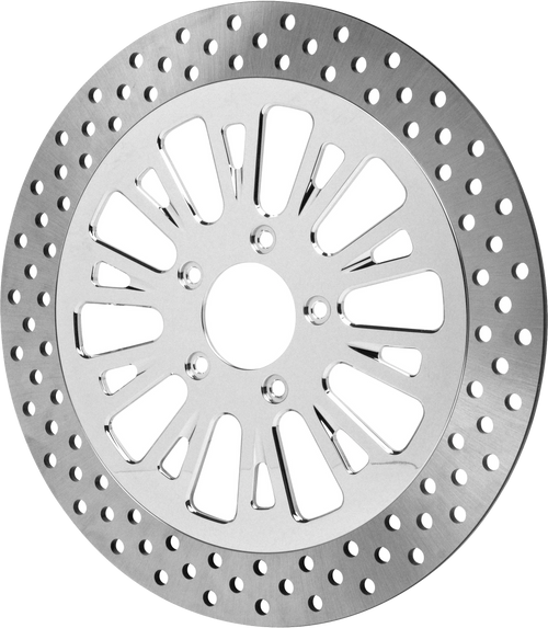 13" Front Brake Rotor 2.22" Id Chrome Carrier 13" Front Brake Rotor 2.22" Id Chrome Carrier