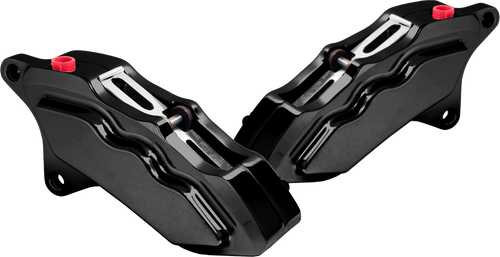 6 Pist Front Dual Caliper Kit Black 00 Up W/ 11.5" Rotor 6 Pist Front Dual Caliper Kit Black 00 Up W/ 11.5" Rotor