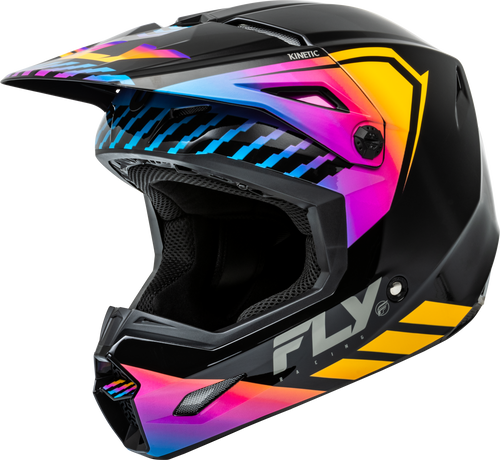 Kinetic Menace Helmet Black/Sunrise Xl Kinetic Menace Helmet Black/Sunrise Xl