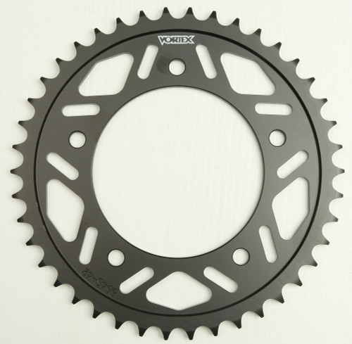Rear Sprocket Steel 42t 525 Blk Yam