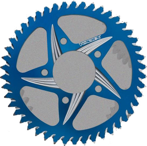 Rear Cat5 Sprocket Aluminum 40t 520 Blu Hon Rear Cat5 Sprocket Aluminum 40t 520 Blu Hon