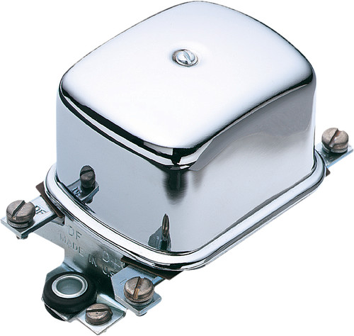 Electro Mechanical Voltage Regulator 12v Chrome