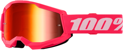 Strata 2 Junior Goggle Pink Mirror Red Lens Strata 2 Junior Goggle Pink Mirror Red Lens