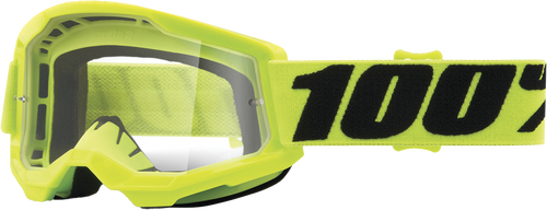 Strata 2 Junior Goggle Fluo Yellow Clear Lens Strata 2 Junior Goggle Fluo Yellow Clear Lens