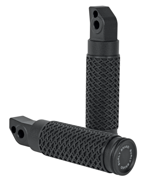 Slash Cut Pass Foot Pegs Black Slash Cut Pass Foot Pegs Black